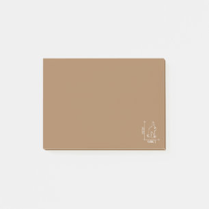Lustiger Hase oder Ente, Wildtier-Diptychon Post-it Klebezettel