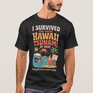Lustiger Hawaiianischer Urlaub Ich überlebte den H T-Shirt