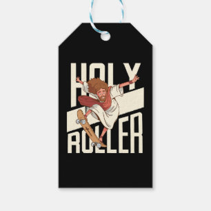 Lustiger Heiliger Roller Skateboarding Jesus Geschenkanhänger