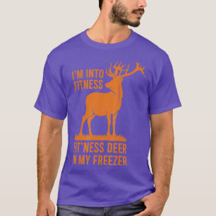 Lustiger Herren Vintage Jäger Ich bin in Fitness H T-Shirt