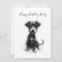 Lustiger herzlicher Geburtstag an Haustiere von Ti