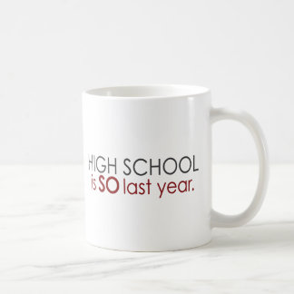 Lustiger Highschool Absolvent Kaffeetasse