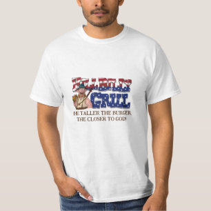 Lustiger HillBilly Grill Denmark T-Shirt!  T-Shirt