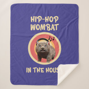 Lustiger Hip-Hop-Wombat im Haus Sherpadecke