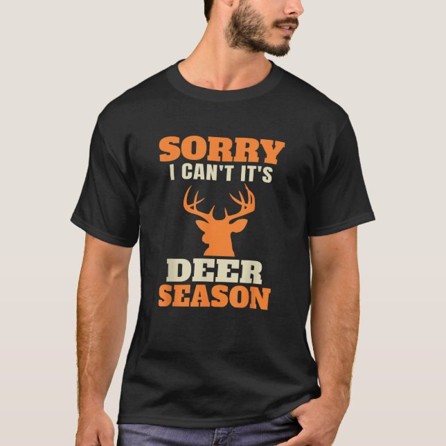 Lustiger Hirschjagd-Spruch-Witz  T-Shirt (Vorderseite)
