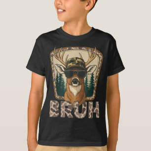 Lustiger Hirschjäger, lustige Hirschjagd, Tarnung T-Shirt
