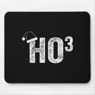 Lustiger Ho Ho Ho Ho3 Mathelehrer Santa Hut Weihna Mousepad