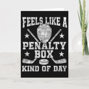 Lustiger Hockey Humor Hockey Wortspiele Hockey-Vat Karte