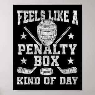 Lustiger Hockey Humor Hockey Wortspiele Hockey-Vat Poster