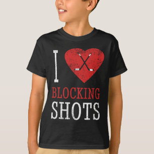 Lustiger Hockey - Ich liebe es, Schüsse zu blockie T-Shirt