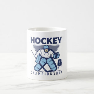 Lustiger Hockey Kaffeetasse