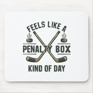 Lustiger Hockey-Tag Fühlt Sich Wie Eine Stimmung I Mousepad