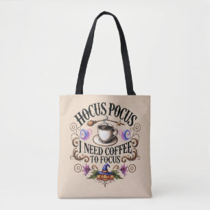 Lustiger Hokuspokus Ich brauche Kaffee Hexe