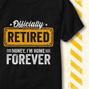 Lustiger Honig Ich bin für immer zu Hause Offiziel T-Shirt