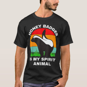 Lustiger Honigdachs ist mein spirituelles Tier T-Shirt