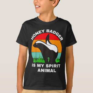 Lustiger Honigdachs ist mein spirituelles Tier T-Shirt