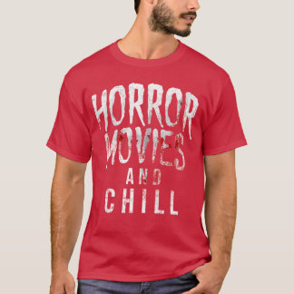 Lustiger Horrorfilm-Fan Halloween 80er Slasher-Ges T-Shirt