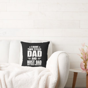 Lustiger Host-Daddy-Spruch Kissen
