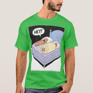 Lustiger Hot Dog Hey Comic Strip Comic Art Oversiz T-Shirt