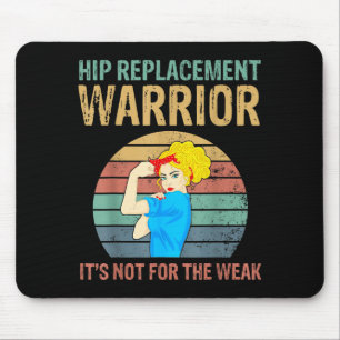 Lustiger Hüftersatz Krieger Neue Prothese Frauen Mousepad