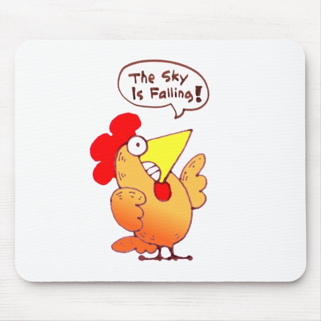 Lustiger Huhn-Cartoon des LOL Huhn-Cartoon-| Mousepad (Vorne)
