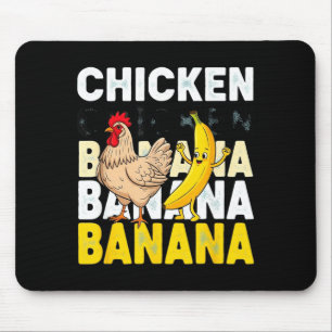 Lustiger Hühner-Bananen-Tanz-Meme für Kinder & Mousepad