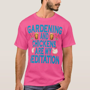Lustiger Hühner-Gartenliebhaber - Bauer Gärtner Ga T-Shirt