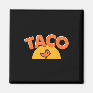 Lustiger Hühner-Meme Trendiger Taco Trump Immer Hu Magnet