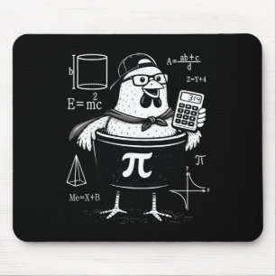 Lustiger Hühner-Topf-Rechner Mathematiklehrer Mousepad