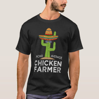 Lustiger Hühnerbauer T-Shirt