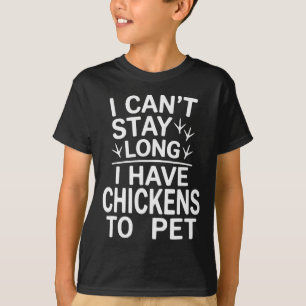 Lustiger Hühnerwitz Sarkastischer Humor T-Shirt