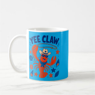 Lustiger Hummer Yee Klauen Crawfish-Meeresfrüchte- Kaffeetasse