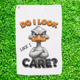 LUSTIGER Humor ENTE  Golfhandtuch