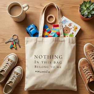 Lustiger Humor Momsleben Muttertag Geschenk Tragetasche