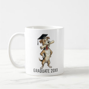 Lustiger Hund Abschluss Personalized Kaffeetasse
