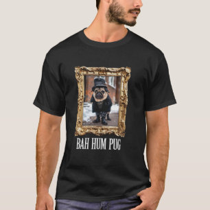 Lustiger Hund Bah Hum Pug Weihnachten Haustier Url T-Shirt