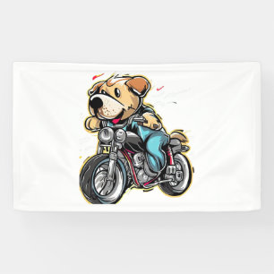lustiger Hund Banner