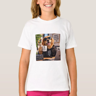 Lustiger Hund Becher – Verrückter Hund Kaffeebeche T-Shirt