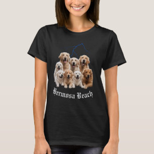 Lustiger Hund Golden Retriever Bootleg Hermosa Bea T-Shirt