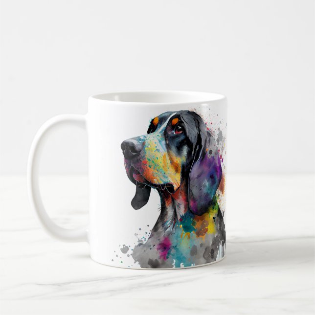 Lustiger Hund Kaffeetasse (Links)