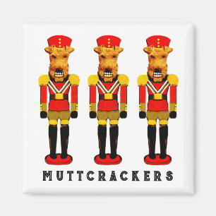 Lustiger Hund Nussknacker Ballett Magnet