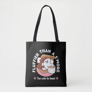 Lustiger Hund und S'more-Design – Kawaii-Haustierl