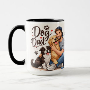 Lustiger Hund-Vater-Kaffeebecher – Perfektes Gesch Tasse