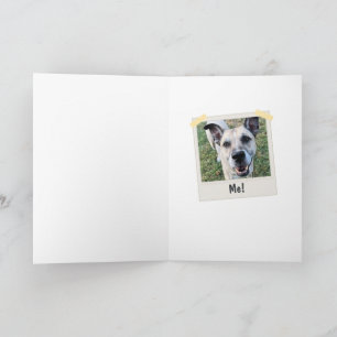Lustiger Hund Vater-Tag Lieblingskind grün kariert Karte