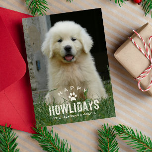 Lustiger Hund Weihnachten Urlaub Howlidays Haustie
