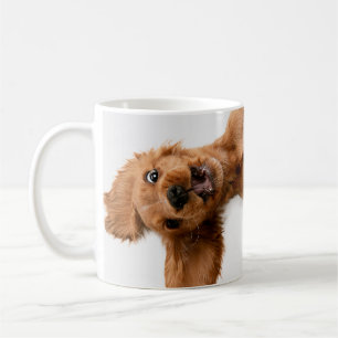 Lustiger Hund Weihnachts-Tasse Es War Ein Raues Ja Kaffeetasse