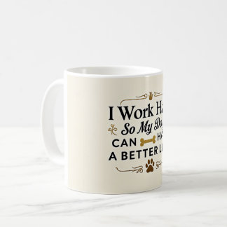 Lustiger Hunde-Mama-Becher – 11 oz mit minimalisti Kaffeetasse