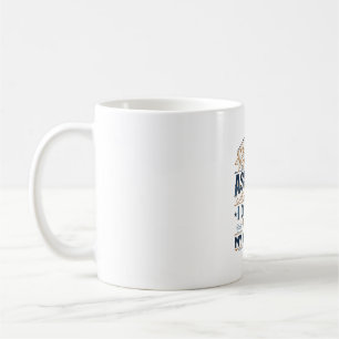 Lustiger Hundebesitzer-Zitat Vintage-Vektordesign_ Kaffeetasse