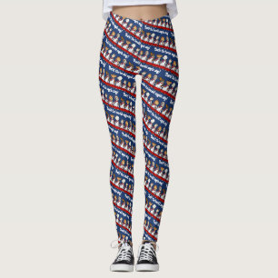Lustiger Hundechor Bellt! Weihnachtslied Wortspiel Leggings