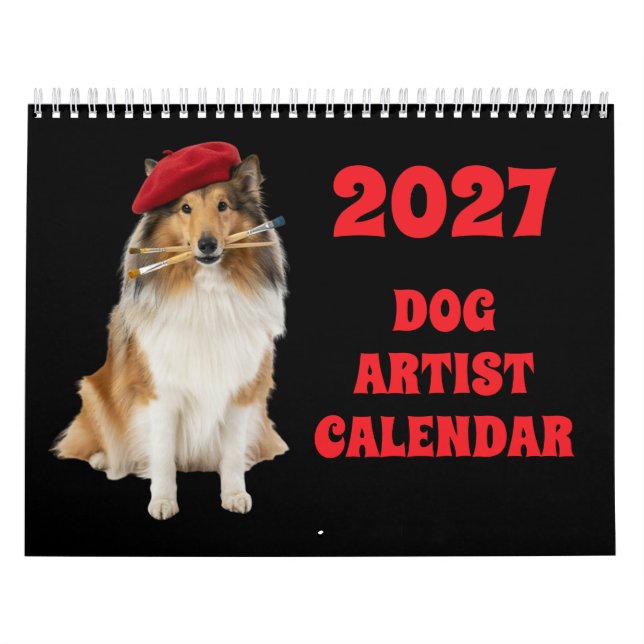 Lustiger Hundekalender 2027 Kalender (Titelbild)